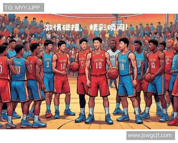 篮球全明星精彩瞬间汇聚壁画展现传奇球员风采与激情对决